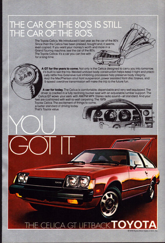 Toyota celica liftback red - toyota,