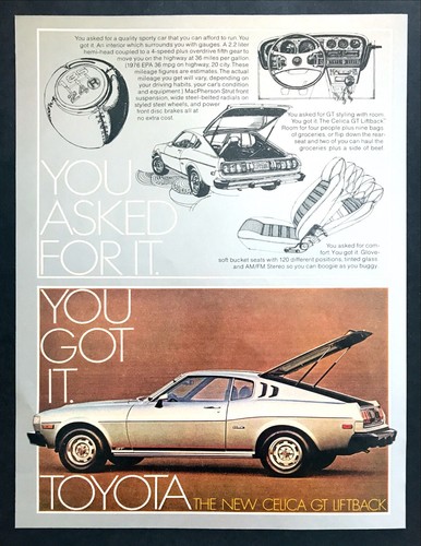 1976 toyota celica - gt, liftback
