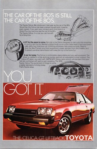 Toyota celica liftback 1979 - toyota,