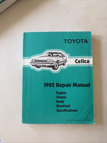 1982 toyota celica factory - toyota,