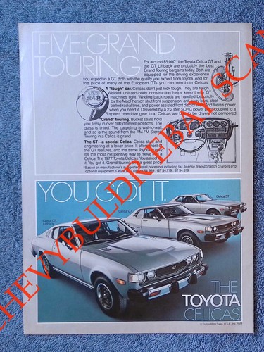 1977 toyota celica vintage - gt,